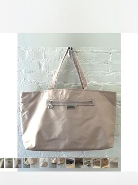 Belle Russo Light tan  Nylon Tote Bag